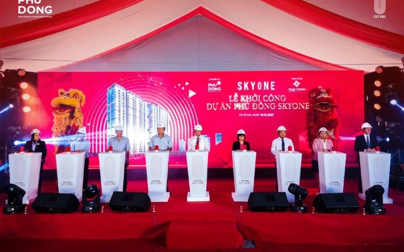 Phú Đông Group khởi công dự án Phú Đông SkyOne