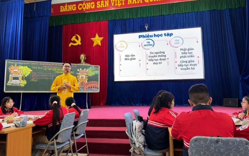 Tạo hứng thú cho học sinh khi tích hợp kiến thức liên môn Lịch sử - Địa lí