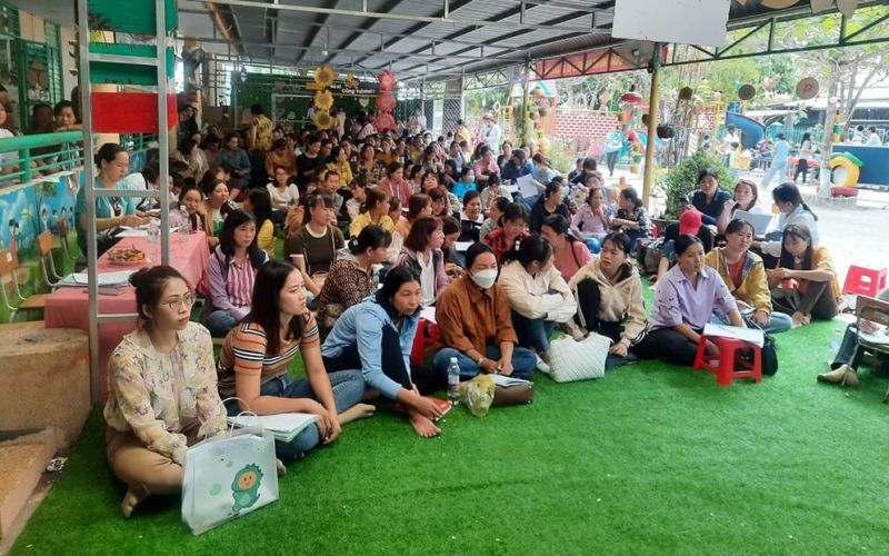 Tập huấn ứng dụng STEM cho giáo viên huyện Tri Tôn