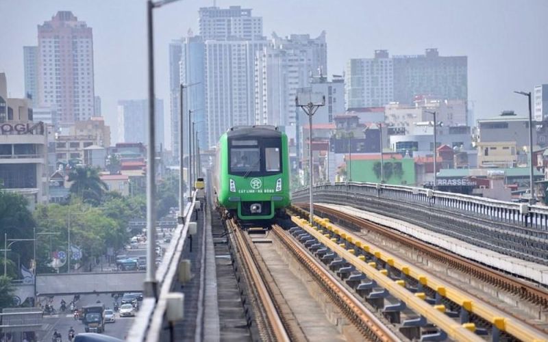 Tàu điện Cát Linh - Hà Đông phục vụ xuyên Tết Nguyên đán