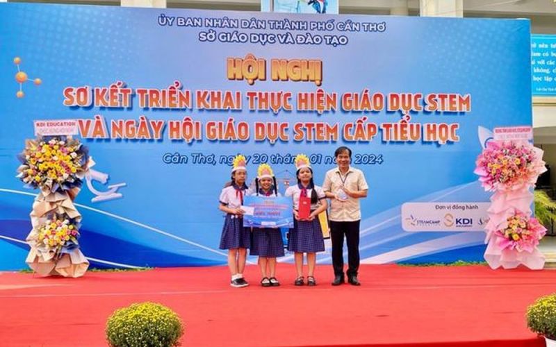 Thành phố Cần Thơ tổ chức ngày hội STEM cấp tiểu học