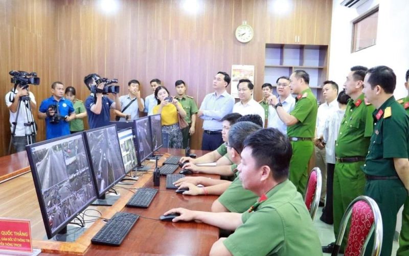 Thành phố Thủ Đức dùng camera ứng dụng AI để giám sát an ninh, trật tự