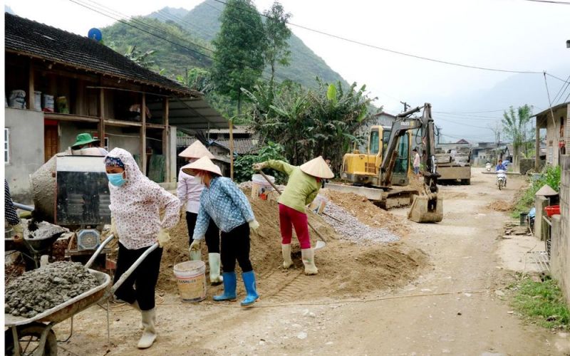 Thị trấn Tam Sơn làm tốt công tác bồi thường giải phóng mặt bằng