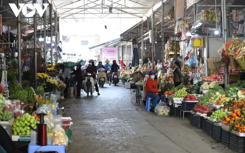 Thị trường hàng hóa ở Sơn La khá trầm lắng những ngày giáp Tết