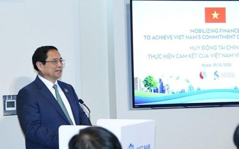 Thủ tướng chủ trì sự kiện huy động tài chính thực hiện cam kết của Việt Nam về biến đổi khí hậu