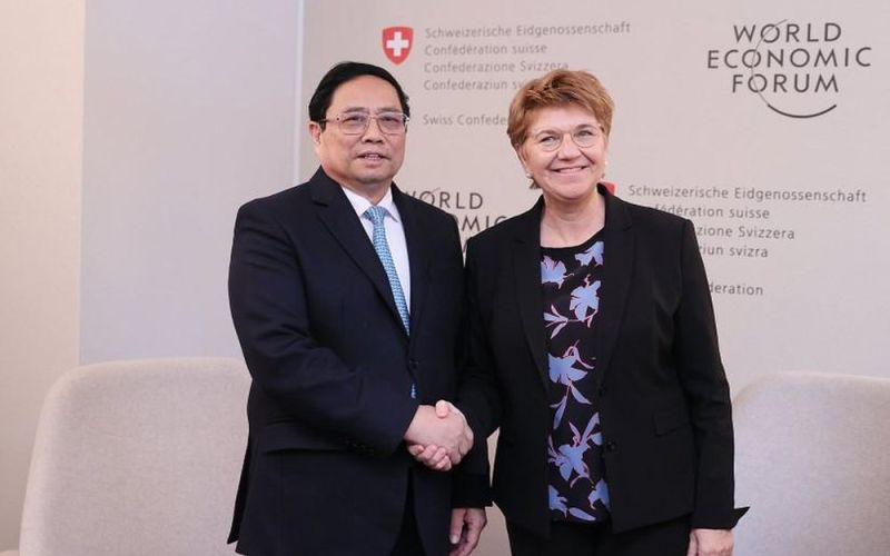 Thủ tướng gặp lãnh đạo các nước, tổ chức quốc tế bên lề WEF Davos 2024