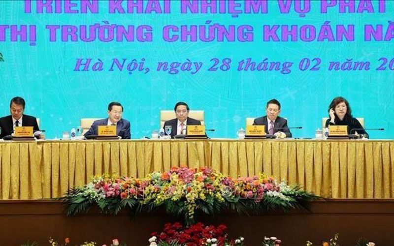 Thủ tướng Phạm Minh Chính: 'Chính phủ quyết tâm nâng hạng thị trường chứng khoán'