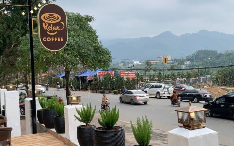 Thưởng thức Coffee view sông Lô tuyệt đẹp