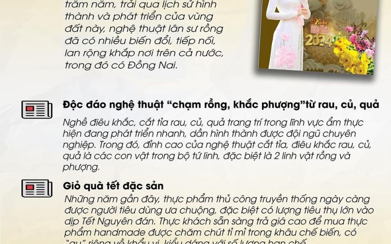 Tin tức Đồng Nai cuối tuần Xuân Giáp Thìn 2024