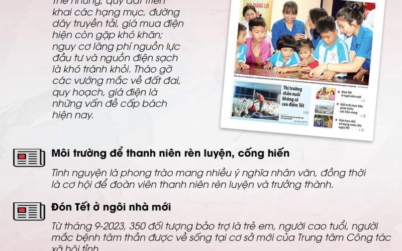 Tin tức nổi bật trên Báo Đồng Nai ra ngày 27-1-2024