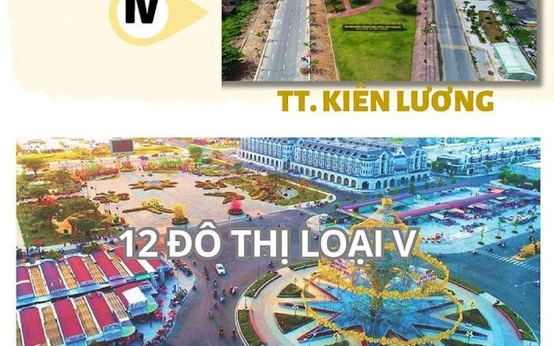 Tỉnh Kiên Giang có 16 đô thị