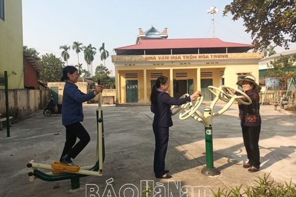 Tổ dân phố Hòa Trung đoàn kết xây dựng đời sống văn hóa