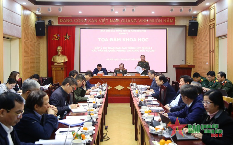 Tọa đàm khoa học về các vấn đề quốc phòng, an ninh, đối ngoại