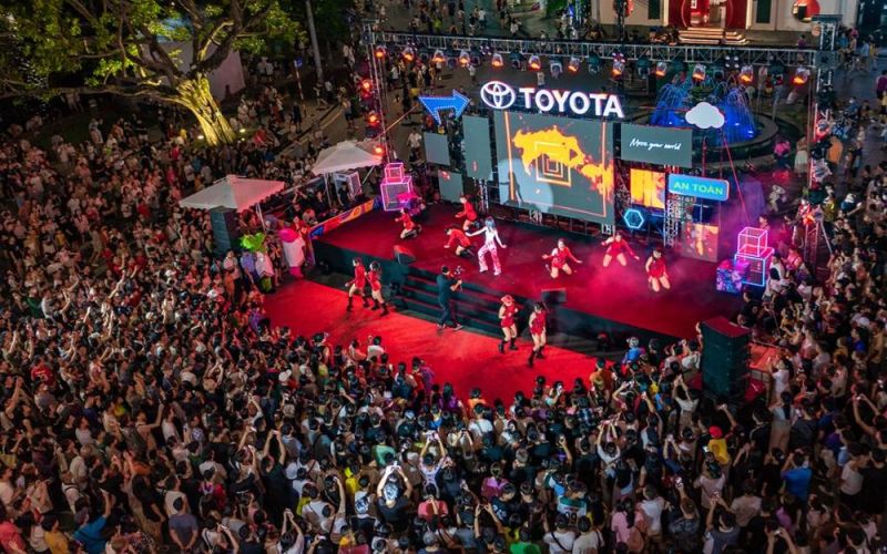 Toyota Việt Nam đồng hành cùng Chương trình Ngày hội thanh niên với văn hóa giao thông 2024