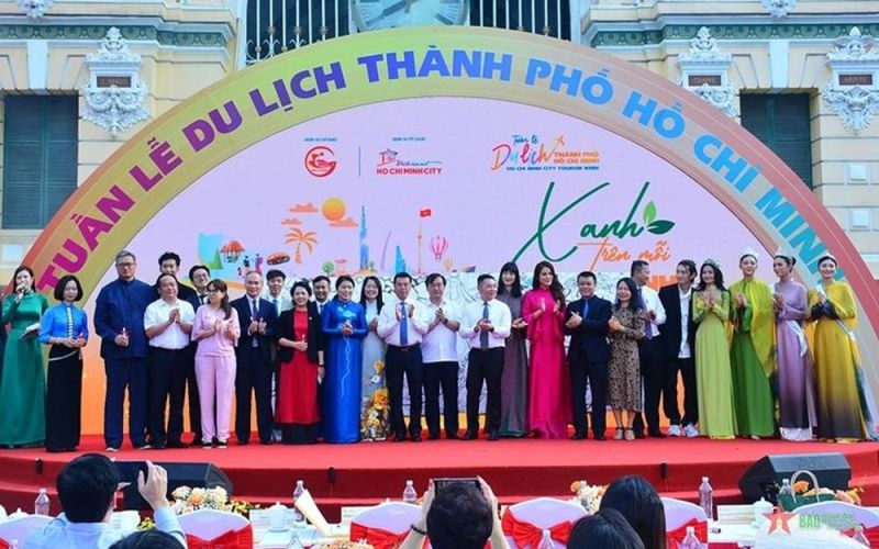 TP Hồ Chí Minh: Phát động Tuần lễ Du lịch với chủ đề 'Xanh trên mỗi hành trình'