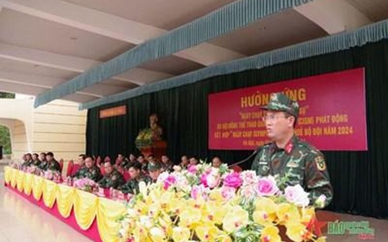 Trường Sĩ quan Lục quân 1 tổ chức 'Ngày chạy thể thao quân sự'