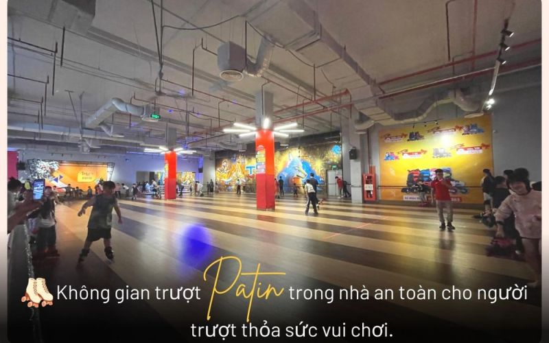 Trượt patin - thú vui của giới trẻ