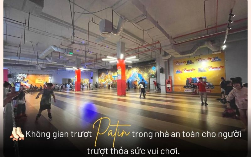 Trượt patin - thú vui của giới trẻ