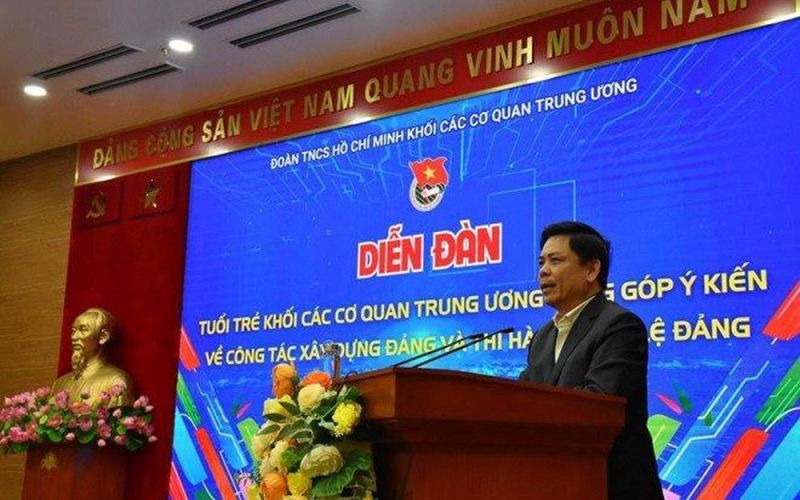 Tuổi trẻ Khối các cơ quan Trung ương đóng góp về công tác xây dựng Đảng