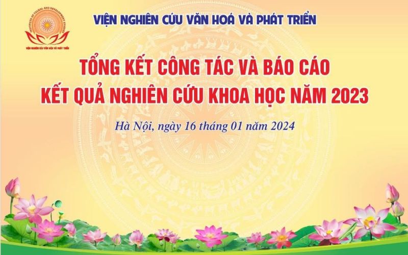 Viện Nghiên cứu Văn hóa và Phát triển: Những kết quả hoạt động bước đầu đáng khích lệ