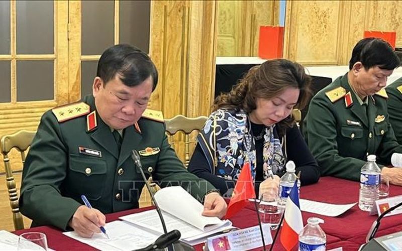 Việt Nam và Pháp đối thoại chiến lược và hợp tác quốc phòng lần thứ ba