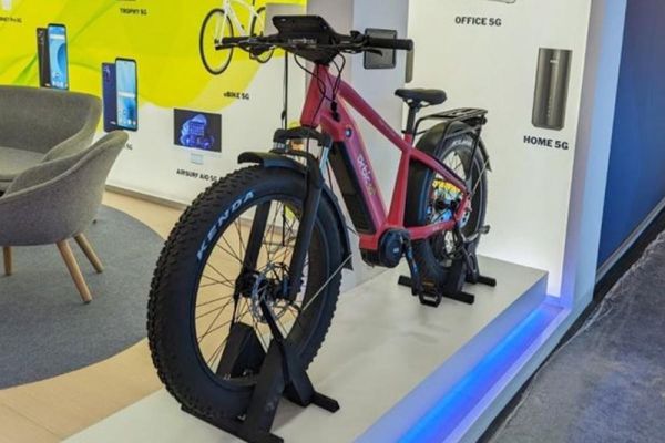 Xe đạp điện eBike hỗ trợ 5G đầu tiên trên thế giới hỗ trợ AI