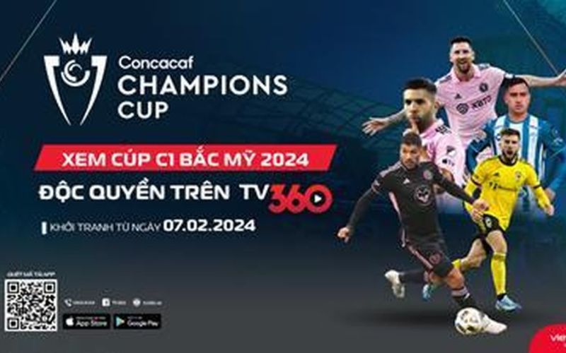 Xem Messi thi đấu cúp C1 Bắc Mỹ trên kênh nào?