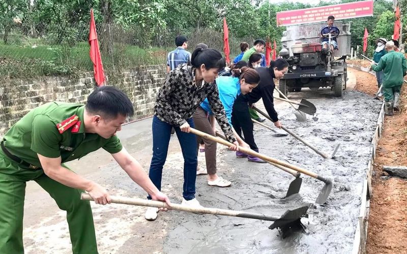 Yên Bình phát động đợt thi đua đặc biệt nâng cao chất lượng các tiêu chí nông thôn mới, đô thị văn minh